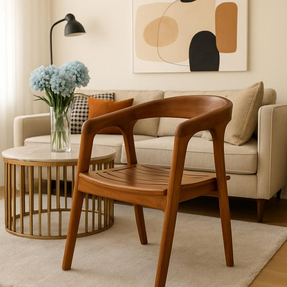 Modern Wooden Arm Chair