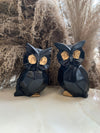 OWL SET OF 2 BLACK