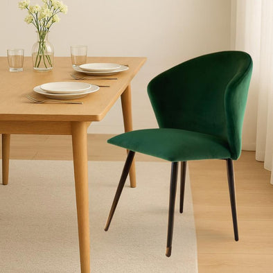 VINTAGE DINING CHAIR -GREEN