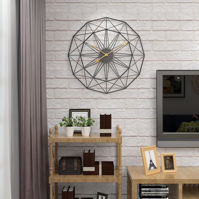 Accents Metal Wall Clock - A