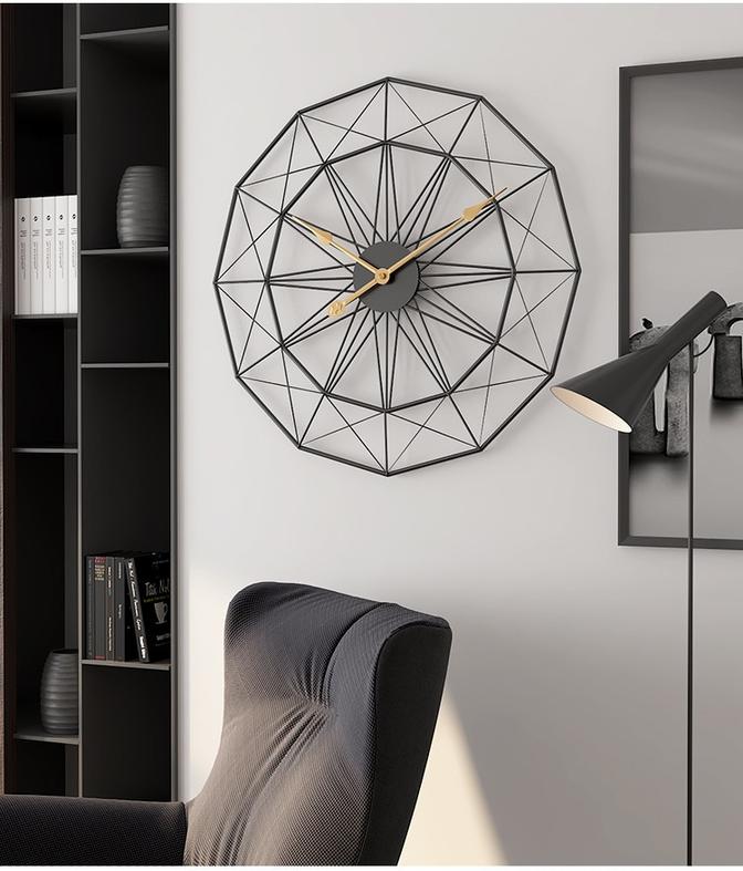 Accents Metal Wall Clock - A