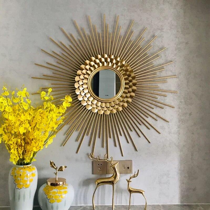 Accents Metal Wall Art Mirror -A