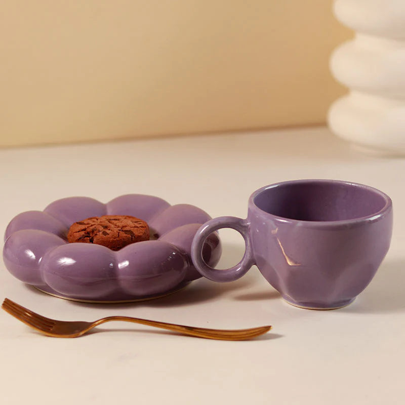 Accents - Sunflower tea cup and saucer